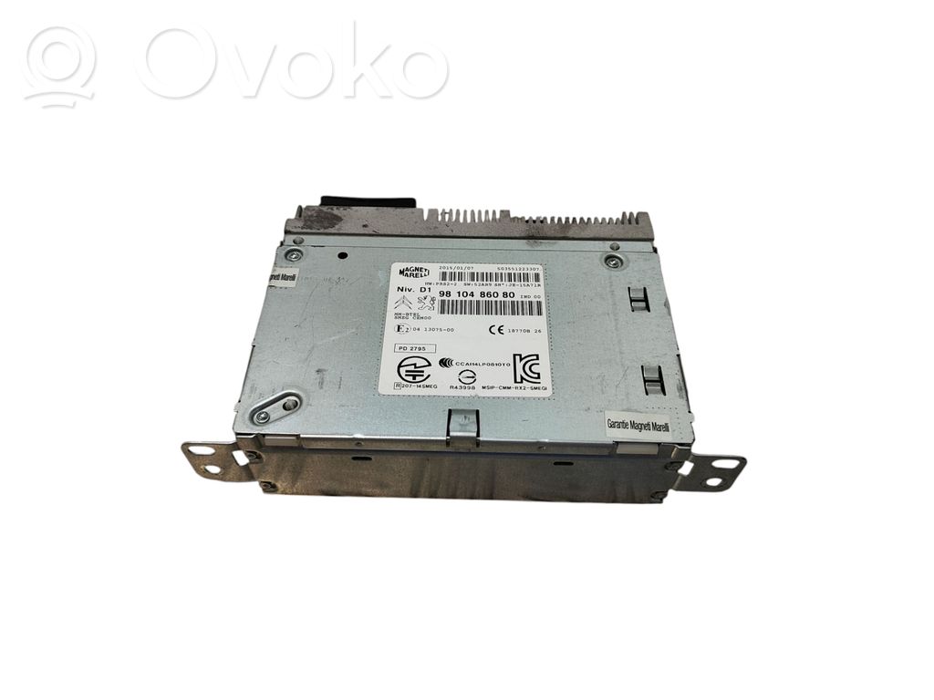 Citroen C4 II Picasso Panel / Radioodtwarzacz CD/DVD/GPS 