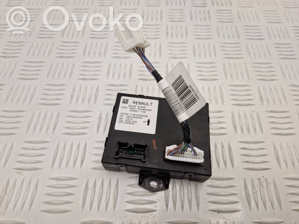 Renault Scenic E-Tech V Tailgate/trunk control unit/module 