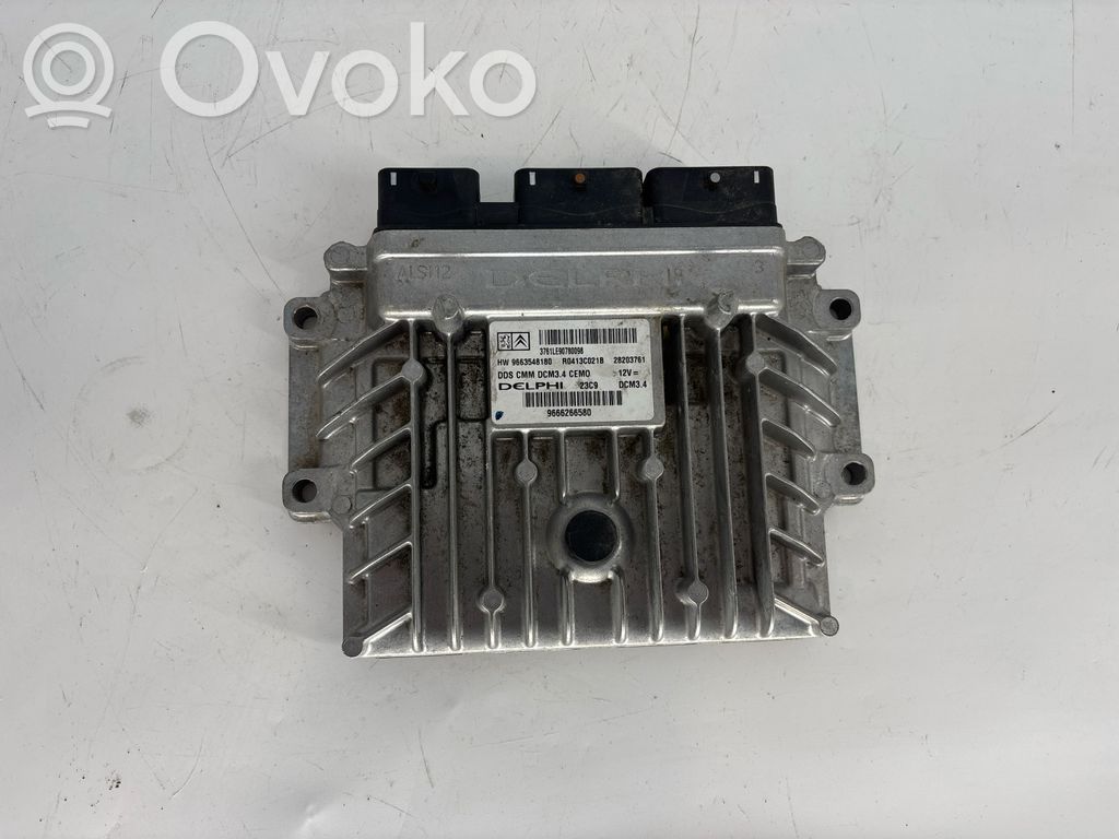 Engine control unit/module   9663548180,9666266580,3761E90780098