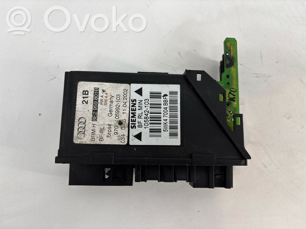 Audi A4 S4 B7 8E 8H Motor macara geam ușă față 