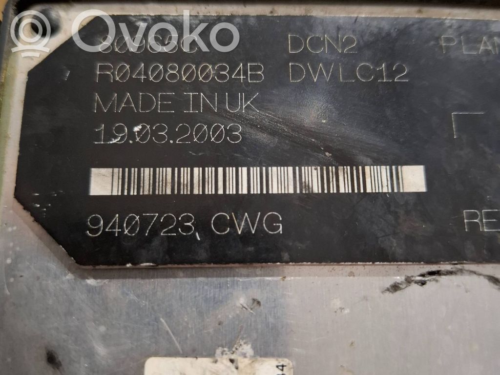 Peugeot Partner Engine control unit/module 