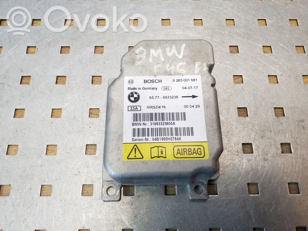 BMW 3 E46 Airbag control unit/module 