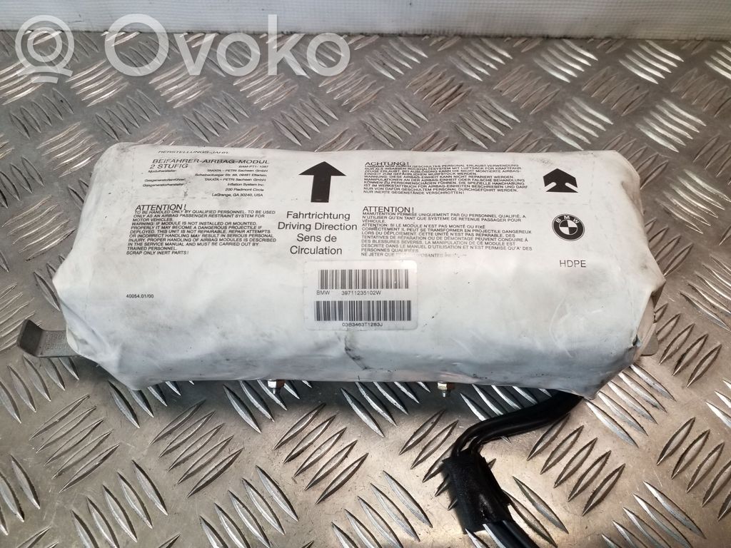 BMW 3 E46 Airbag del passeggero 