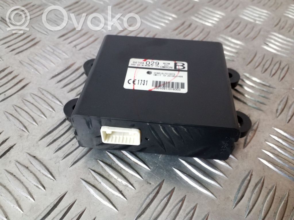 Mitsubishi ASX Other control units/modules 