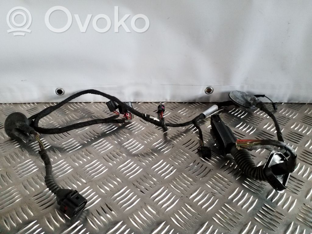 Audi A6 C7 Wiązka przewodów drzwi tylnych 