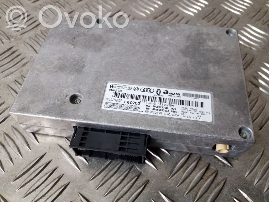 Audi A3 S3 A3 Sportback 8P Bluetooth modulis 