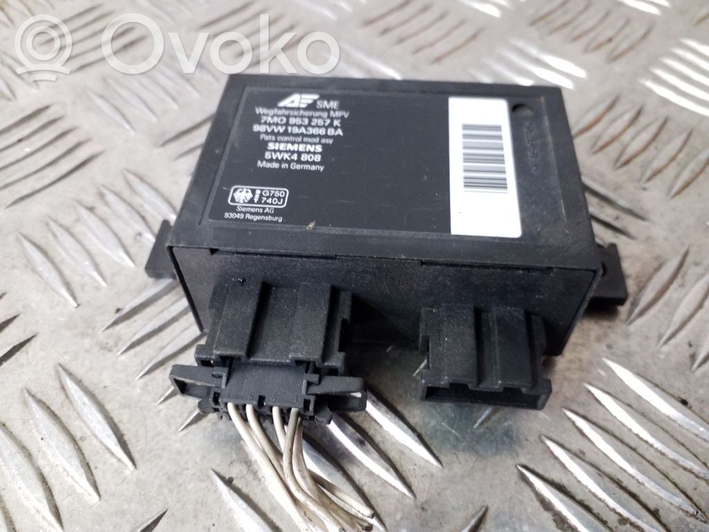 Volkswagen Sharan Immobilizer control unit/module 