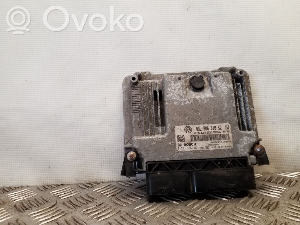 Skoda Superb B6 (3T) Engine control unit/module 