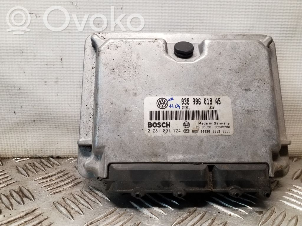 Volkswagen PASSAT B5 Engine control unit/module 