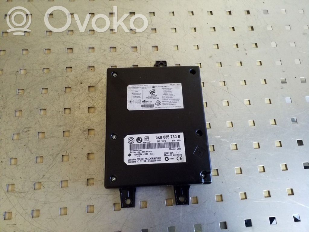 Volkswagen PASSAT B7 Bluetooth control unit module 