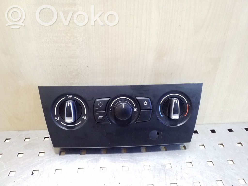 BMW 3 E90 E91 Climate control unit 