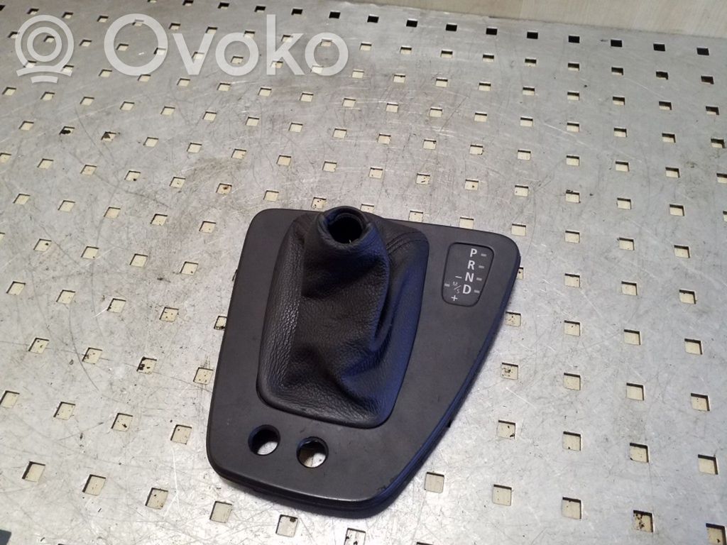 BMW 3 E90 E91 Gear lever shifter trim leather/knob 