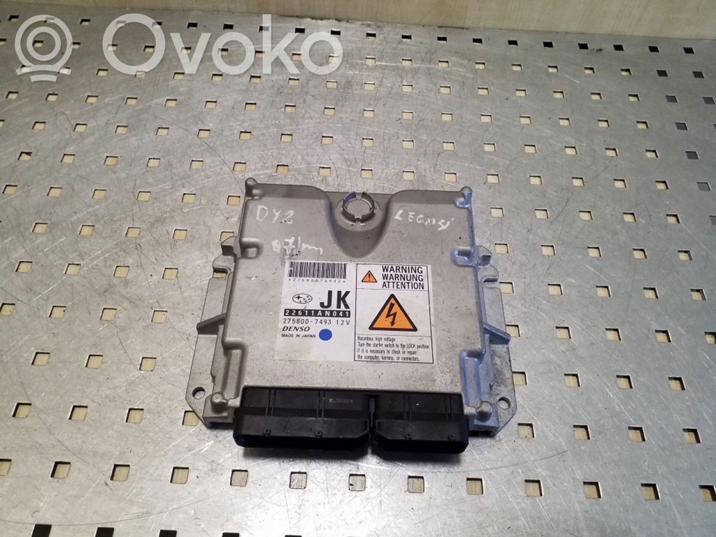 Engine control unit/module   22611AN041,2758007493
