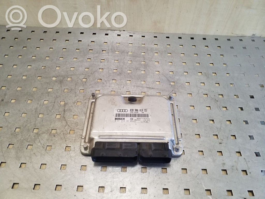 Engine control unit/module   038906019CG,0281010406