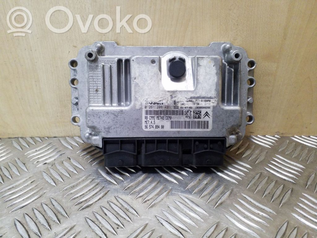Citroen C4 I Engine control unit/module 