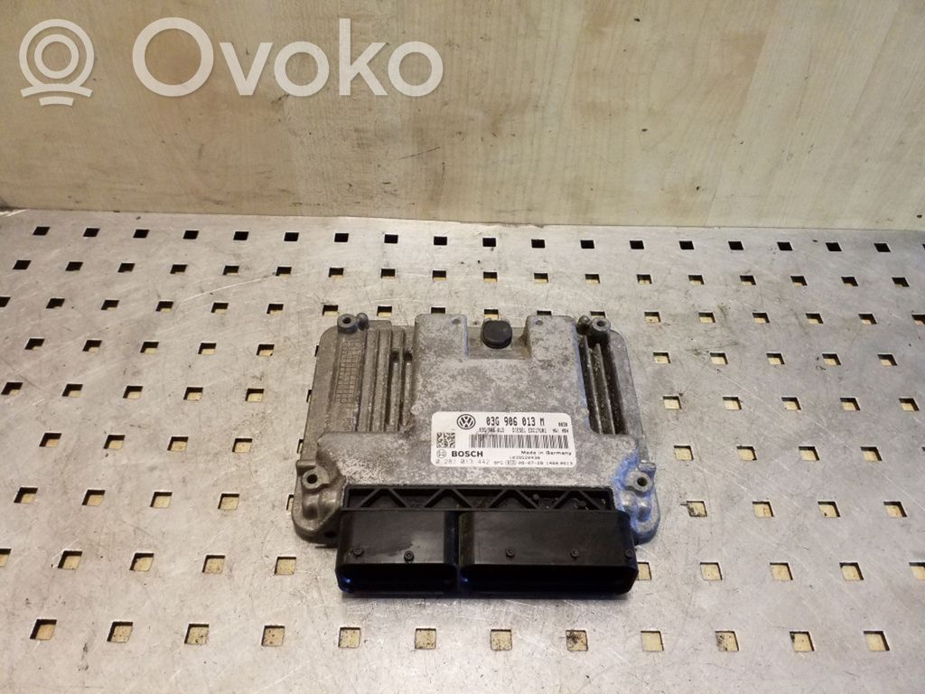Skoda Fabia Mk2 (5J) Engine control unit/module 
