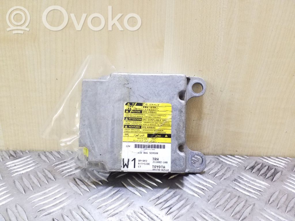 Toyota Corolla E120 E130 Airbag control unit/module 