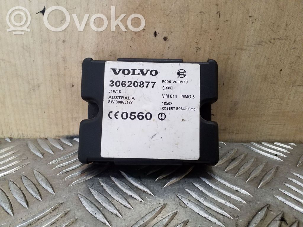 Immobilizer control unit/module   30620877,SW30865187