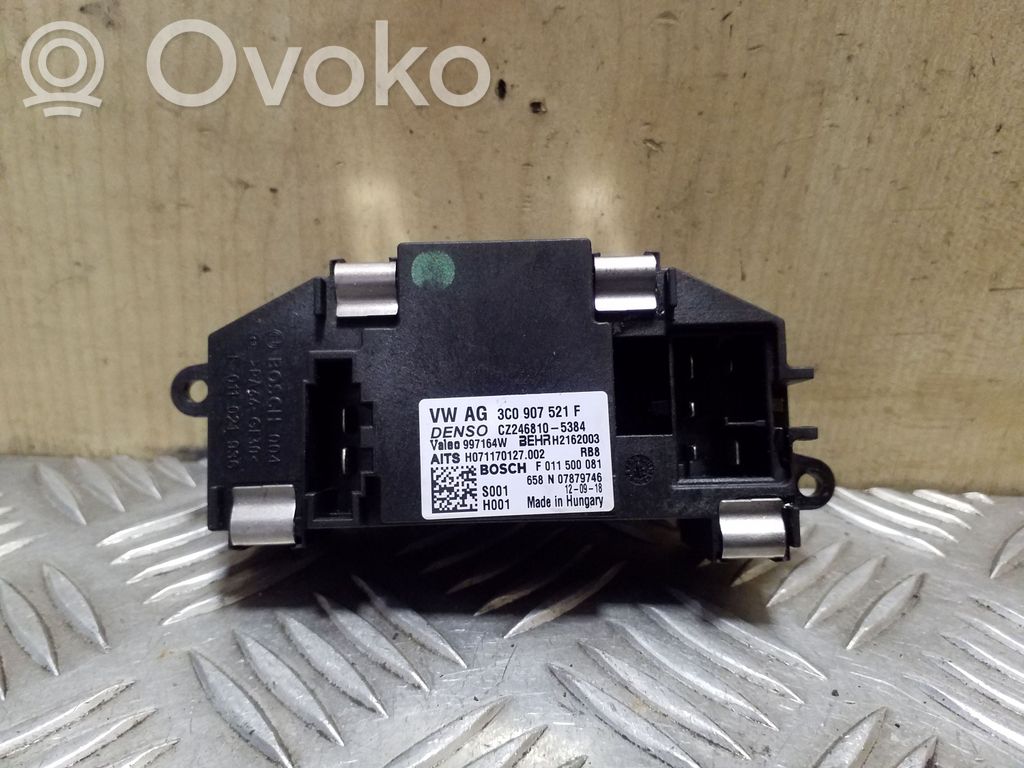 Seat Leon (1P) Rezystor / Opornik dmuchawy nawiewu 