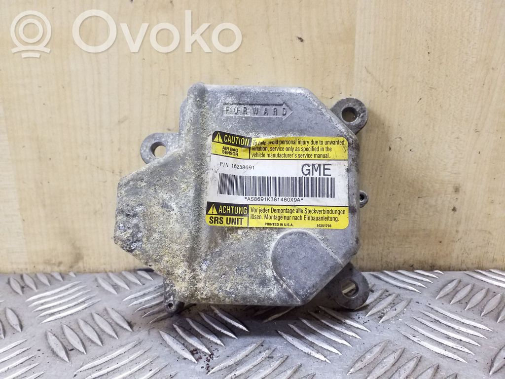 Opel Sintra Sterownik / Moduł Airbag 