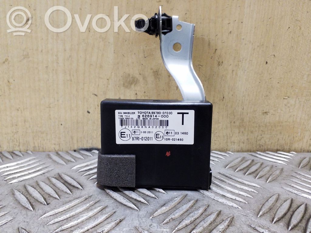 Toyota Verso Immobilizer control unit/module 