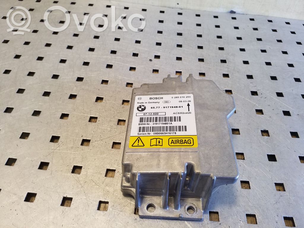 BMW X6 E71 Airbag control unit/module 