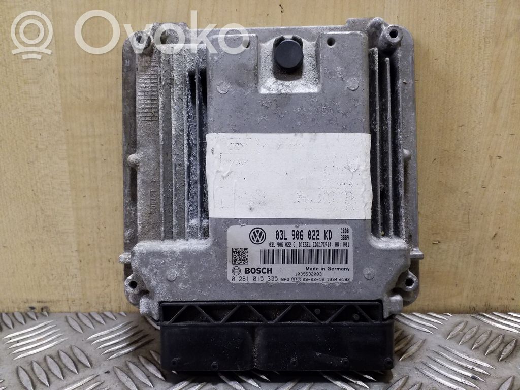 Volkswagen Scirocco Engine control unit/module 