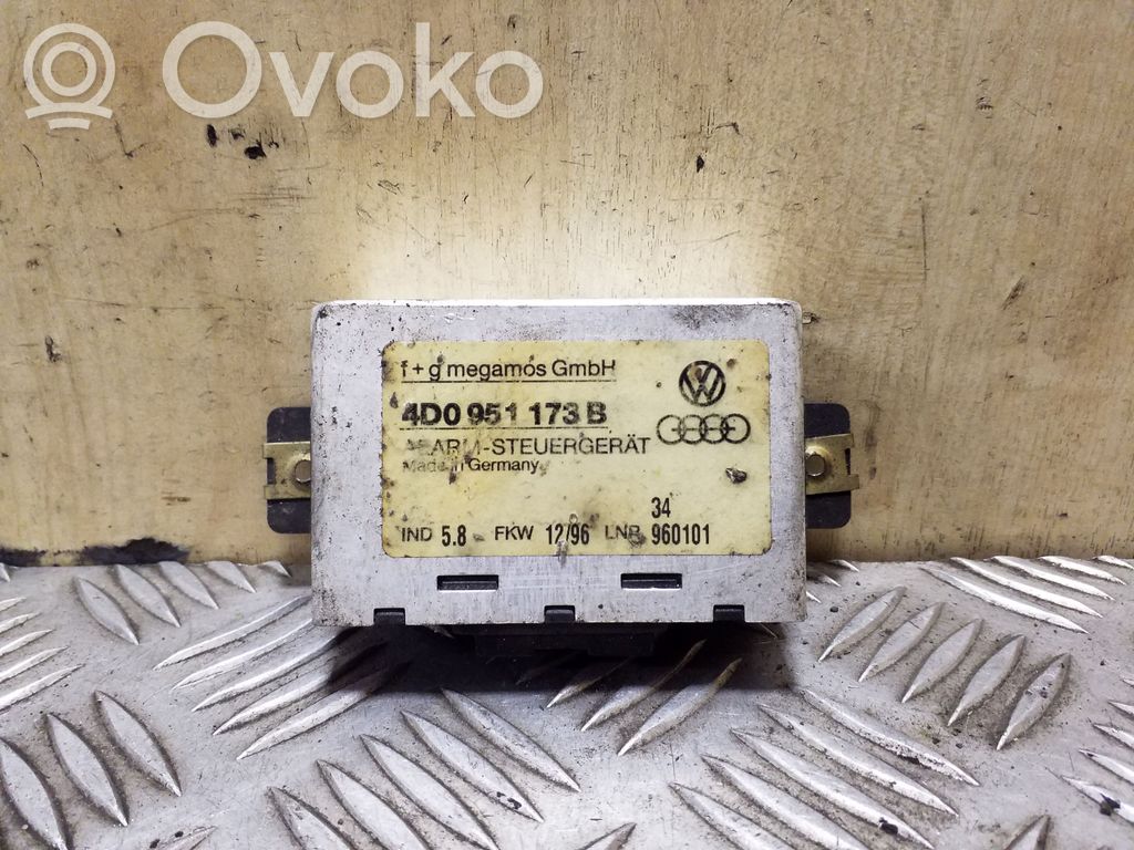Unidad de control/módulo de alarma   4D0951173B