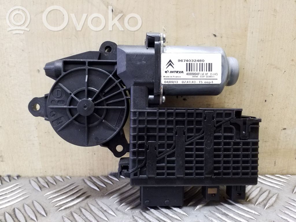 Citroen C4 I Picasso Silnik regulatora szyby drzwi przednich 