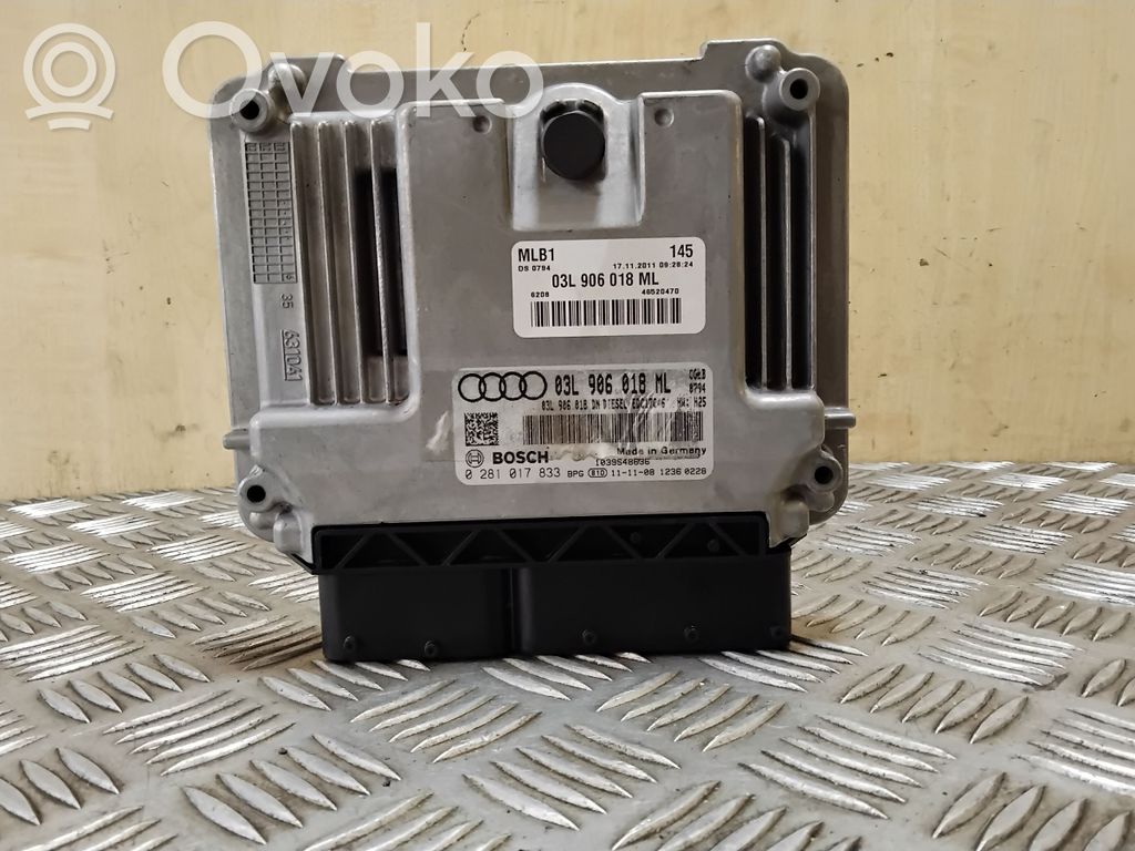 Audi Q5 SQ5 8R Engine control unit/module 