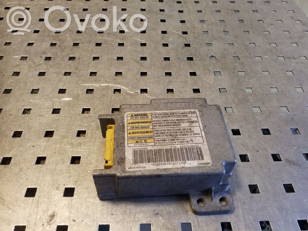 Centralina/modulo airbag   8093526892