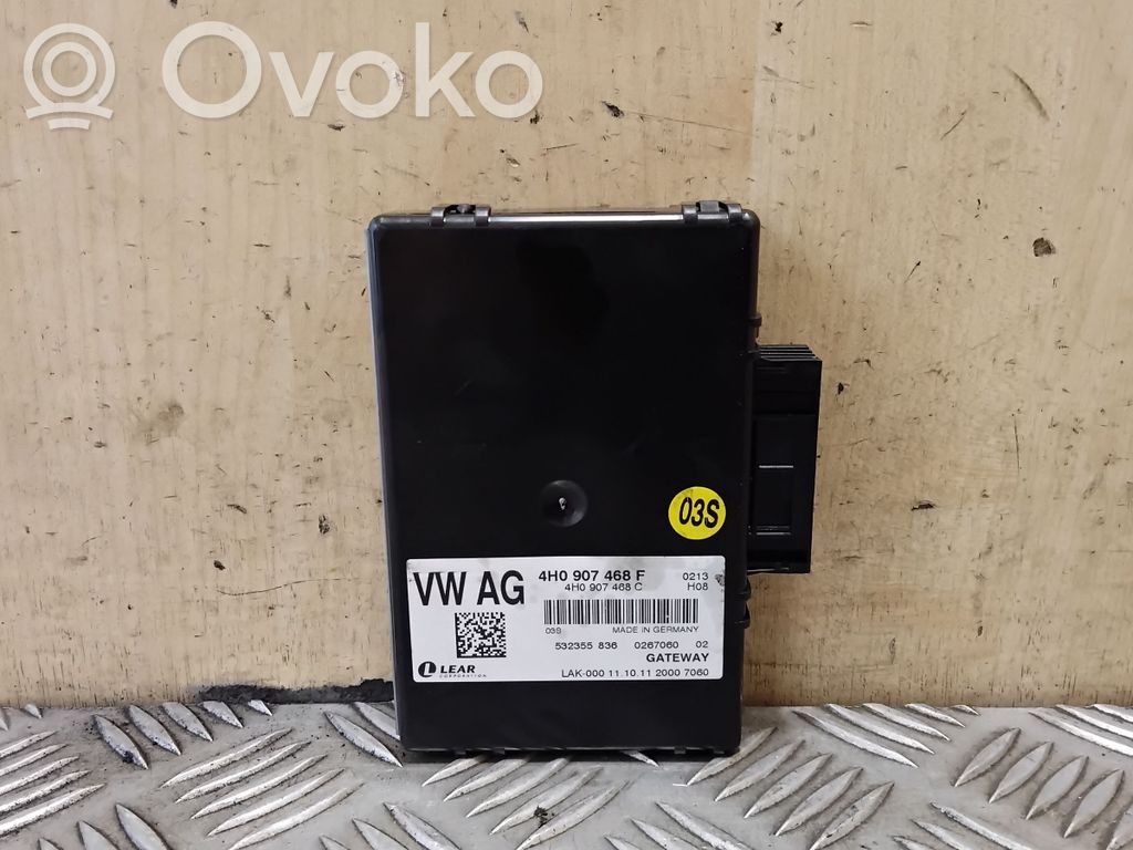 Audi A8 S8 D4 4H Gateway control module 