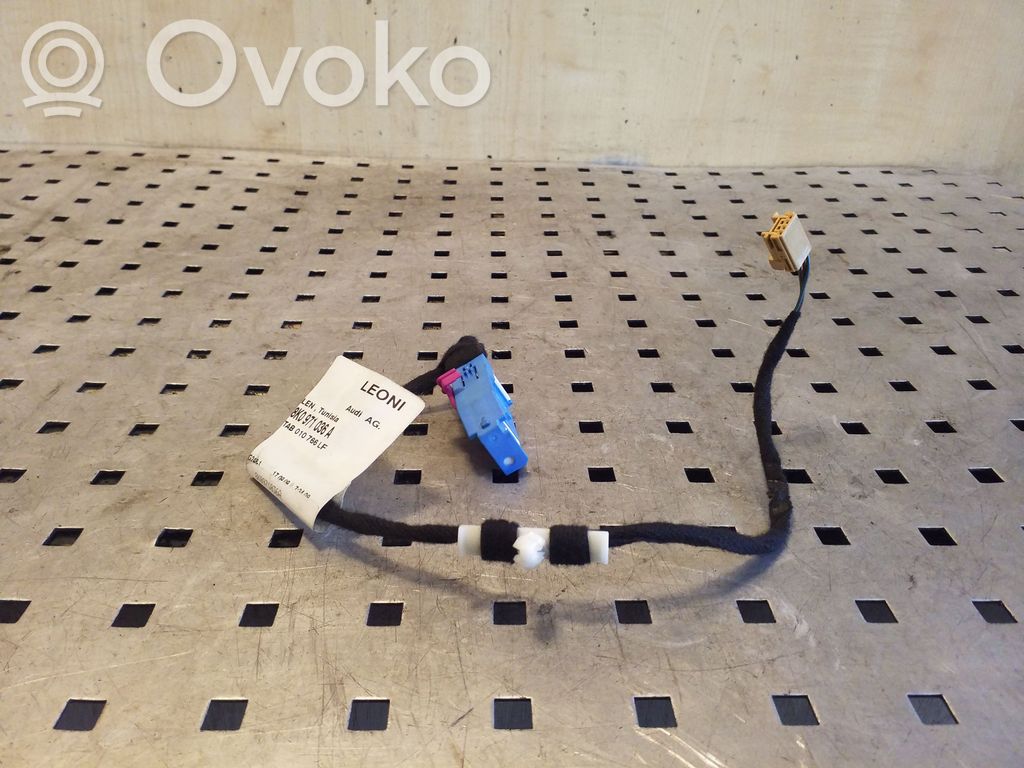 Audi A4 S4 B8 8K Cableado de puerta delantera 