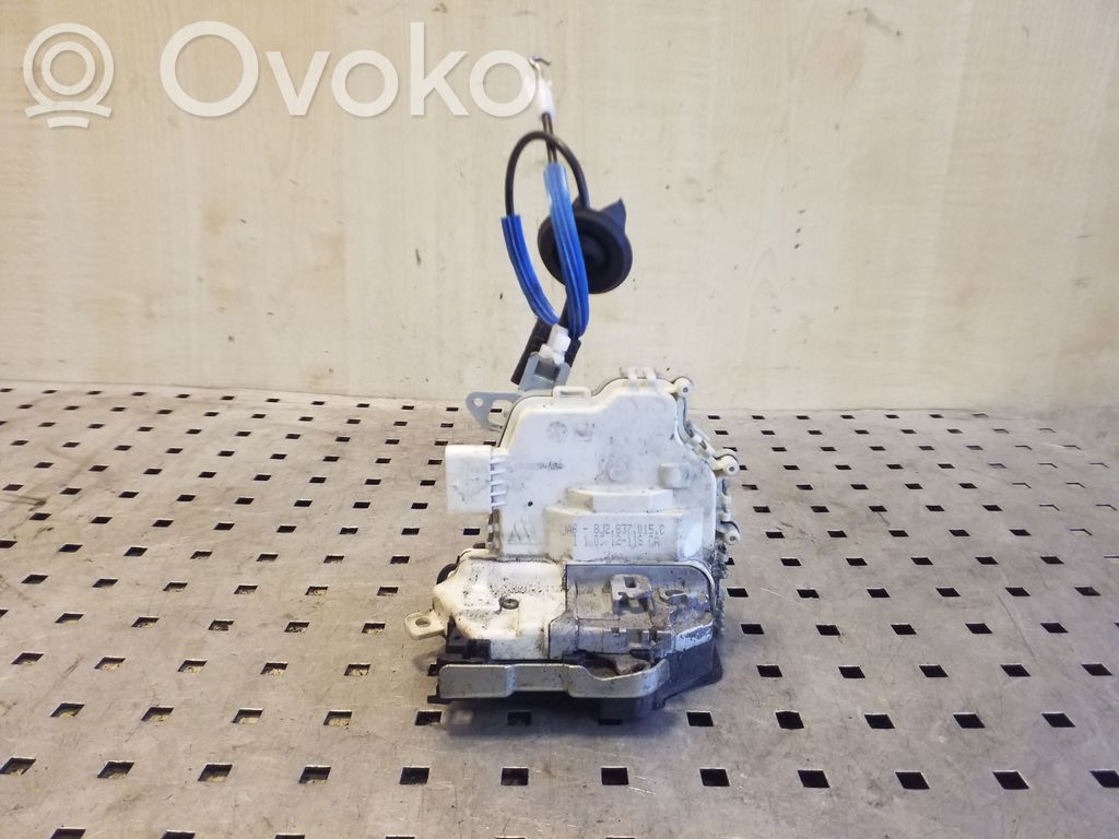 Audi A4 S4 B8 8K Serratura portiera anteriore