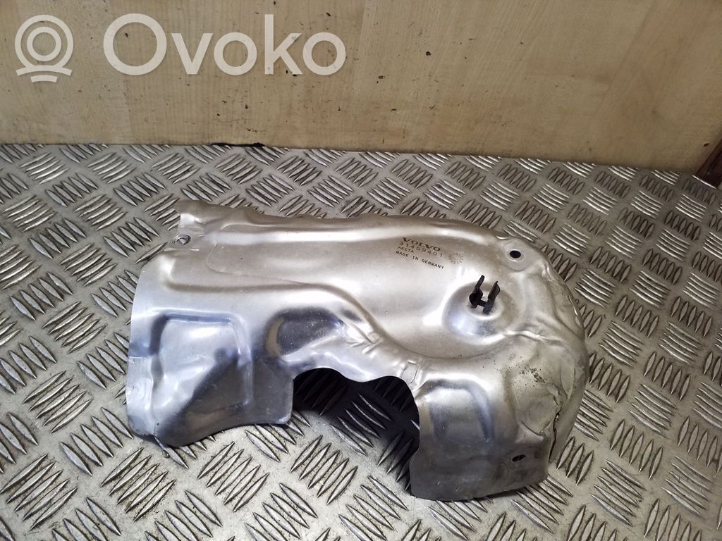 Volvo XC90 Osłona termiczna rury wydechowej 