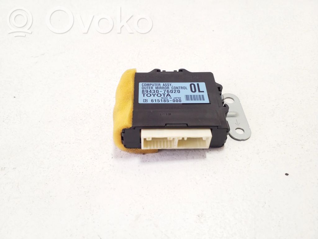 Lexus CT 200H Door control unit/module 