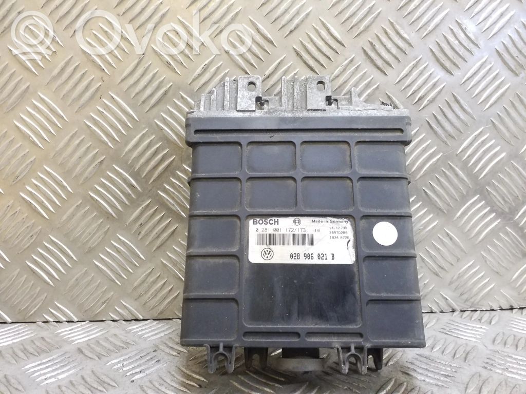 Engine control unit/module   028906021B,0281001172173