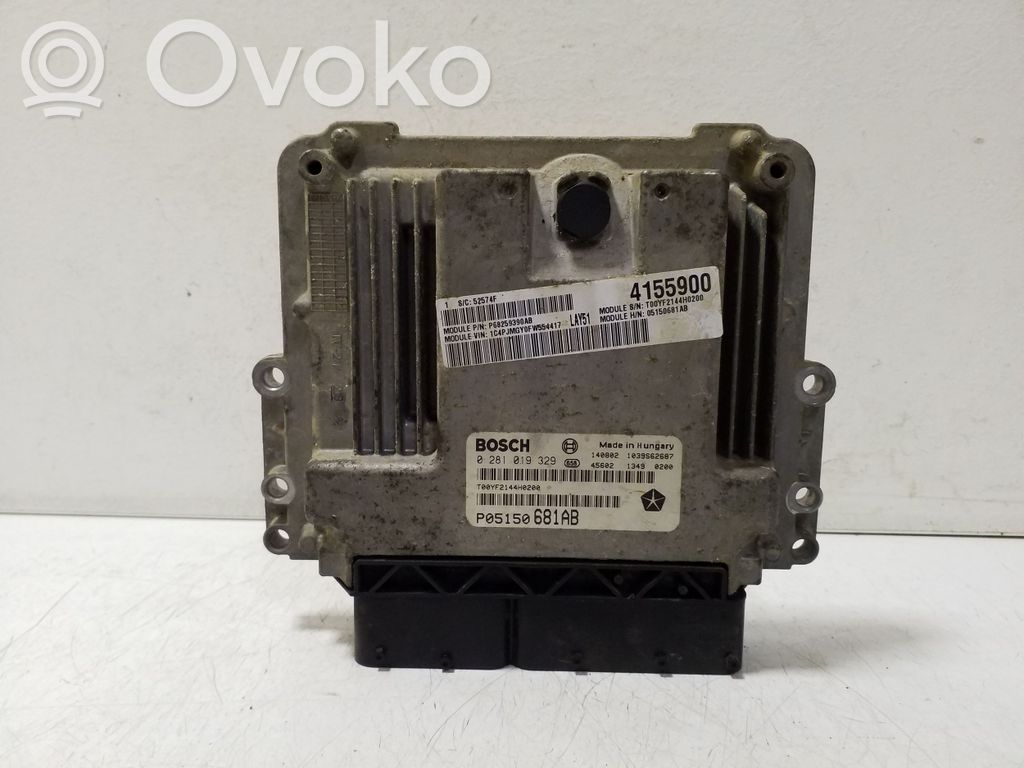 Jeep Cherokee Engine control unit/module 