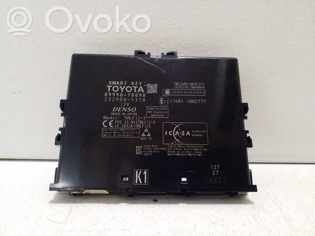 Lexus NX Keyless (KESSY) go control unit/module 