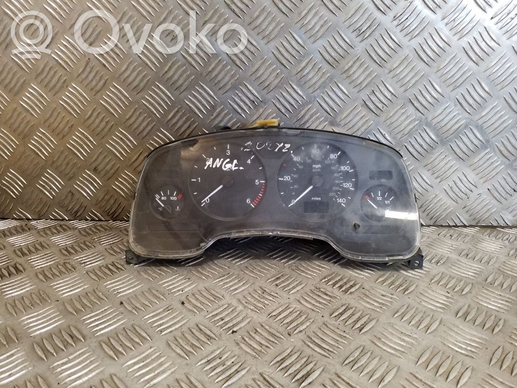 Opel Astra G Geschwindigkeitsmesser Cockpit 