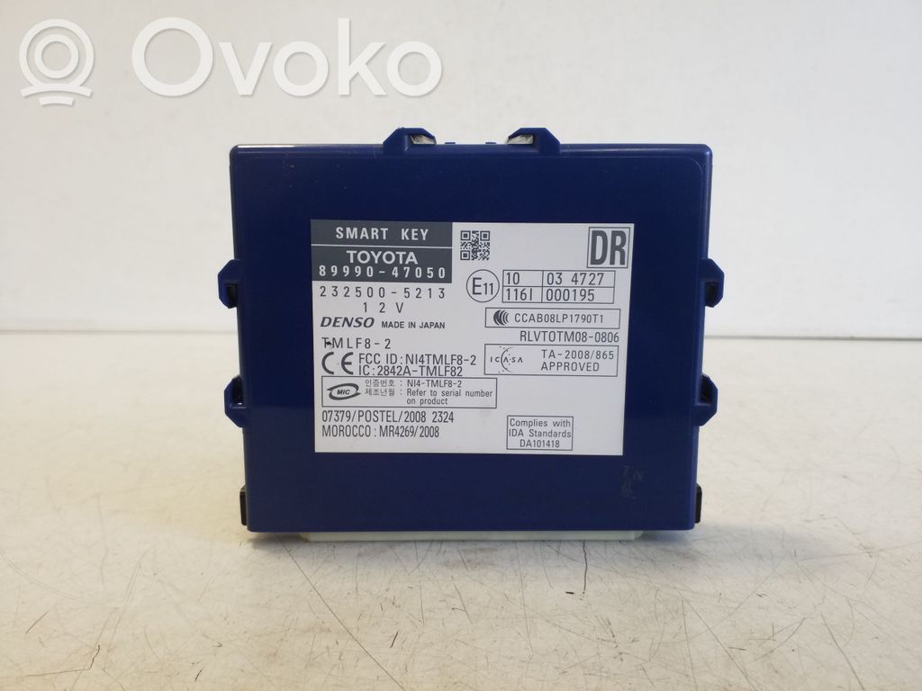 Toyota Prius (XW30) Alte unități/module de control 