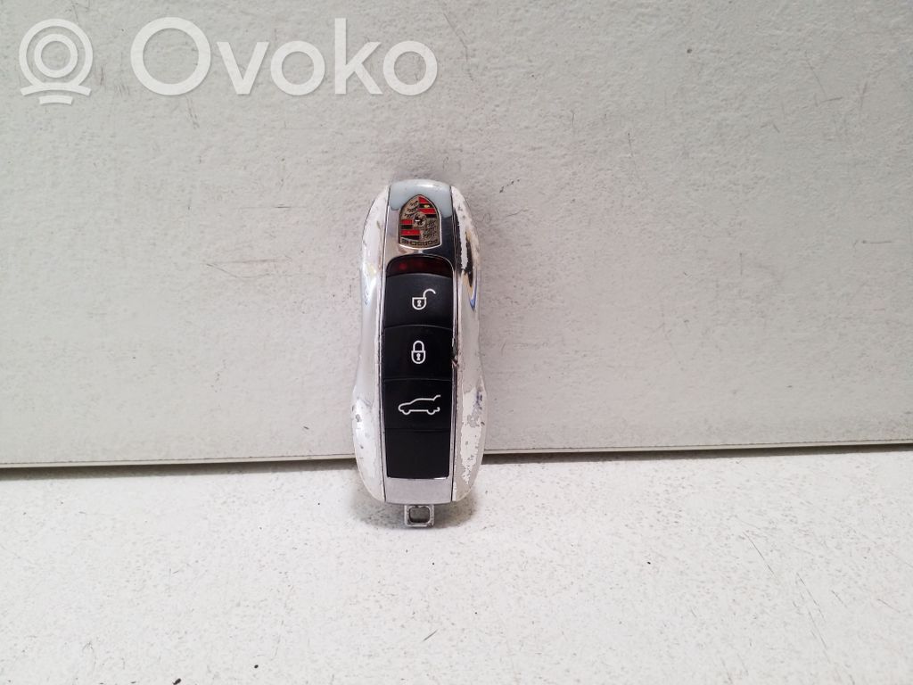 Porsche Cayenne (92A) Klucz / Karta zapłonu 