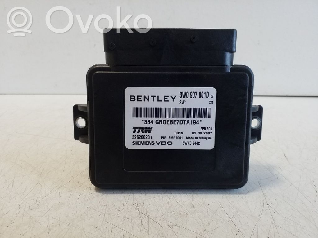 Bentley Continental Hand brake control module 