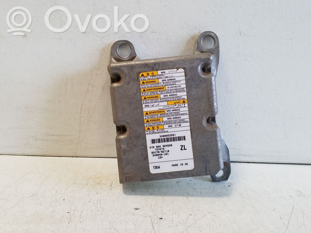 Toyota Corolla E210 E21 Airbag control unit/module 
