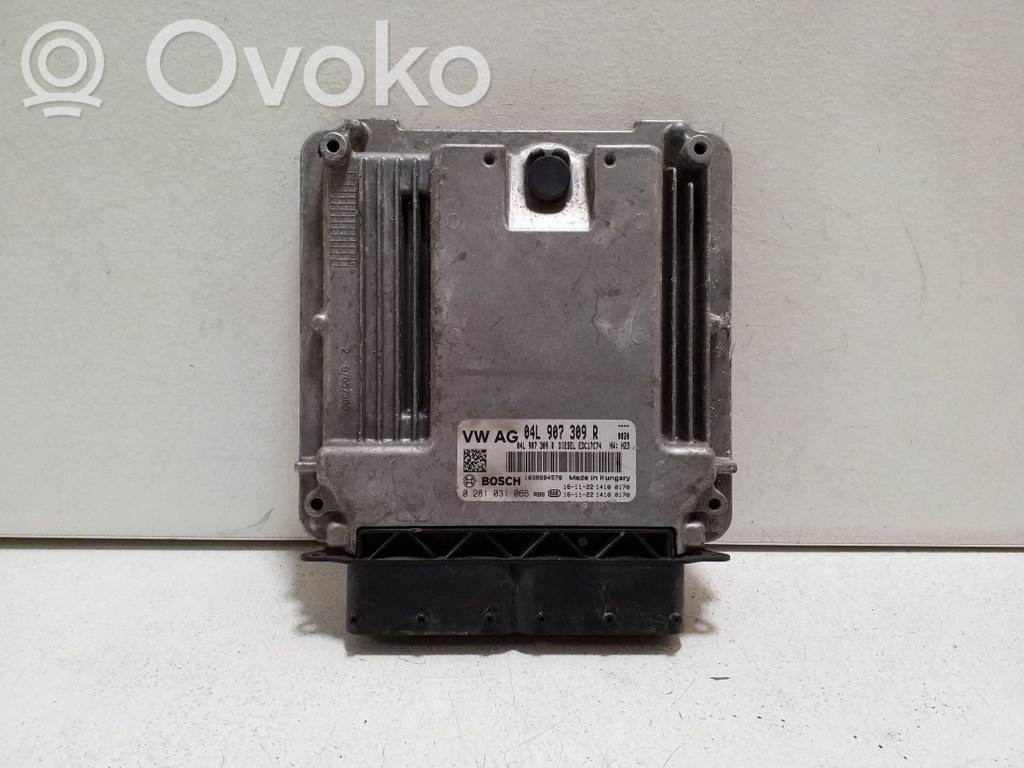 Unitate/modul de control motor   04L907309R,0281031066