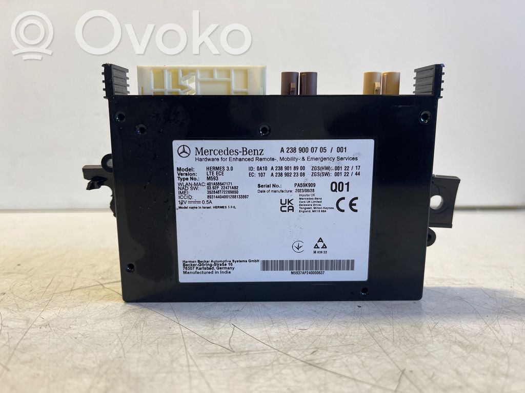Mercedes-Benz GLB X247 Bluetooth control unit module 