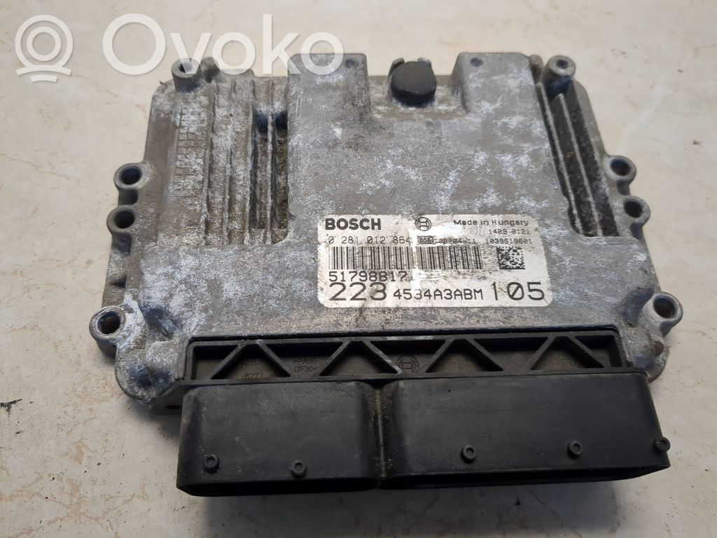 Fiat Doblo Engine control unit/module 