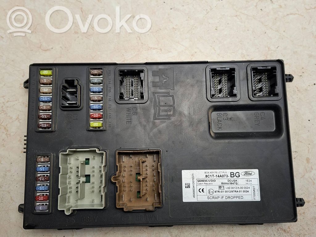 Предохранитель   8C1T14A073,5WK48947U