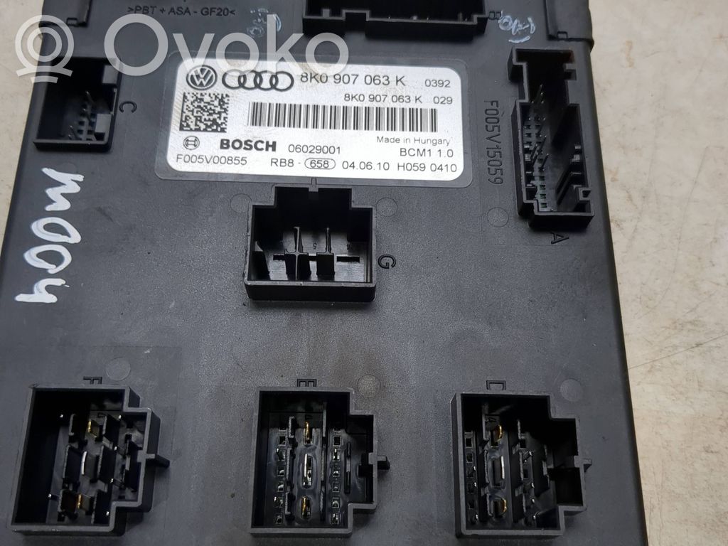 Moduł / Sterownik komfortu   8K0907063K,06029001,F005V00855