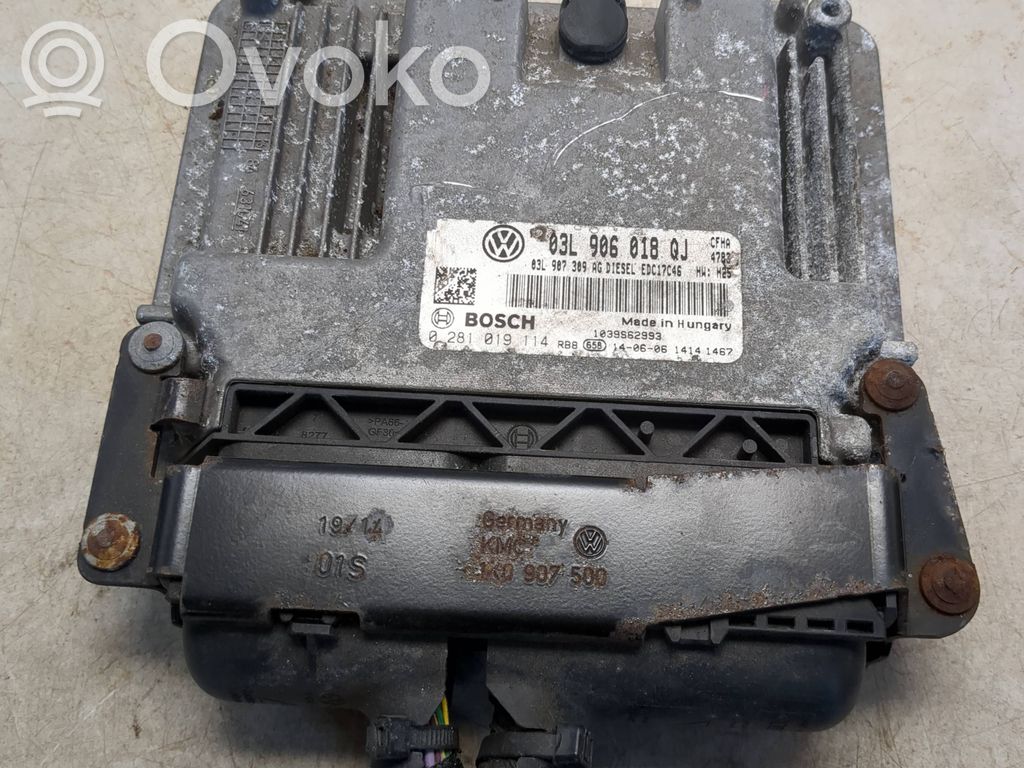 Skoda Yeti (5L) Engine control unit/module 